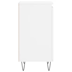 Szafki, 2 szt., białe, 40x35x70 cm, materiał drewnopochodny Lumarko! - Szafki do salonu - miniaturka - grafika 9