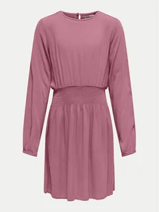 Kids ONLY Sukienka codzienna Cornelia 15341433 Różowy Regular Fit - Sukienki i spódniczki dla dziewczynek - miniaturka - grafika 1