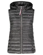 Kamizelki damskie - Tommy Hilfiger Damska kamizelka puchowa LW, czarna, M - miniaturka - grafika 1