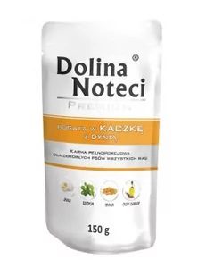 Dolina Noteci PREMIUM BOGATA W KACZKĘ Z DYNIĄ DOYPACK 150 G - Mokra karma dla psów - miniaturka - grafika 2