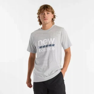 Koszulka New Balance Sport Graphic M MT51940AG L - Koszulki męskie - miniaturka - grafika 1