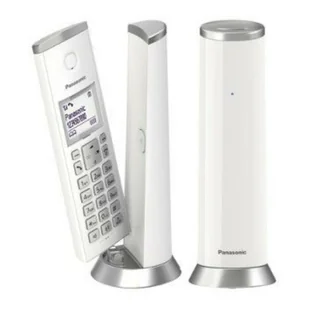 Telefon bezprzewodowy Panasonic KX-TGK212SP biały - Telefony stacjonarne - miniaturka - grafika 1