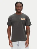 Koszulki męskie - Volcom T-Shirt Filip Rygalski A4312504 Szary Loose Fit - miniaturka - grafika 1