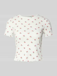 T-shirt o kroju regular fit z mieszanki bawełny model ‘HARRY’ - Koszulki i topy damskie - miniaturka - grafika 1