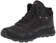 Buty trekkingowe damskie - KEEN Damskie buty trekkingowe Terradora 2 Mid Waterproof, Czarny magnes, 43 EU - miniaturka - grafika 1