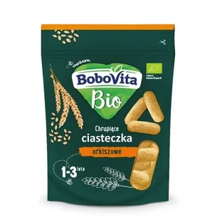 BOBOVITA BIO Ciasteczka orkiszowe, 150g - Przekąski dla dzieci - miniaturka - grafika 1