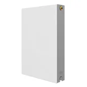 Grzejniki pokojowe - EQUATION Grzejnik stalowy CVM22 cm 60x40 cm 670W Biały D - miniaturka - grafika 1