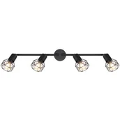 Lampy sufitowe - Globo Lighting 54802S-4 - Oświetlenie punktowe XARA 4xE14/40W/230V - miniaturka - grafika 1