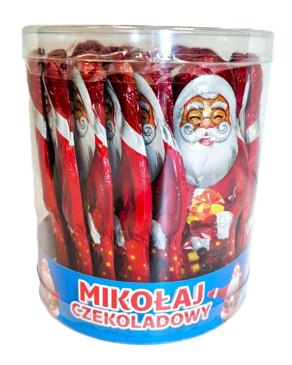 CZEKOLADOWY MIKOŁAJ 45Gx24 ŚWIĄTECZNY