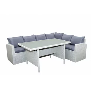 PANAMA - narożnik ogrodowy z rattanu - Pozostałe meble ogrodowe - miniaturka - grafika 1