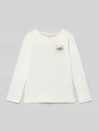 Koszulki dla chłopców - Bluzka z długim rękawem o kroju regular fit z mieszanki dżerseju i bawełny - miniaturka - grafika 1