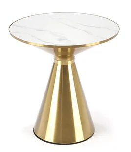 Złoto-biały stolik kawowy w stylu glamour Z3-T89 - Ławy i stoliki kawowe Złoto-biały stolik kawowy w stylu glamour Z3-T89 - Ławy i stoliki kawowe - miniaturka - grafika 1