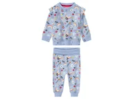 Spodenki dla niemowląt - lupilu® Dres niemowlęcy z bawełną (bluzka + spodnie) (74/80, Jasnoniebieski) - miniaturka - grafika 1