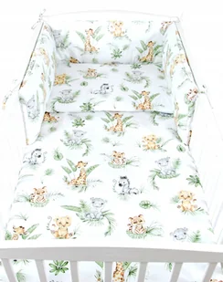 BabyLux Pościel Do Łóżeczka 120x60 Dziecięca Niemowlęca 120X90 cm 4EL N124 - Pościel dla dzieci - miniaturka - grafika 1