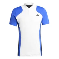 Koszulki sportowe męskie - Koszulka męska adidas  Freelift Polo Pro White M - miniaturka - grafika 1