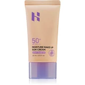 Kremy do twarzy z filtrem - Holika Holika Moisture Make Up Sun ream 60ml 60.0 ml - miniaturka - grafika 1