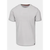 Koszulki sportowe męskie - Pit Bull T-shirt Koszulka Męska Slim Fit Minimal White Blue - miniaturka - grafika 1