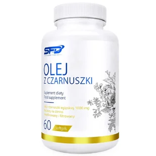 SFD Olej z nasion czarnuszki Kapsułki, 60 szt. - Suplementy naturalne - miniaturka - grafika 1