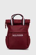 Plecaki szkolne i tornistry - Tommy Hilfiger plecak dziecięcy kolor bordowy mały z aplikacją - miniaturka - grafika 1
