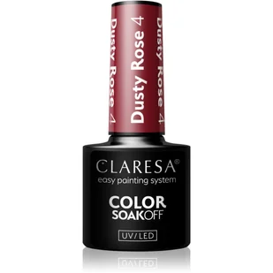 Claresa, Lakier hybrydowy, DUSTY ROSE 4, 5g - Lakiery hybrydowe - miniaturka - grafika 1