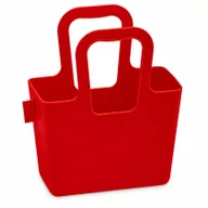 Torby i wózki na zakupy - Koziol Torba Taschelini organic red 5415676 - miniaturka - grafika 1