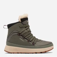 Botki damskie - Zimowe trzewiki damskie skórzane Columbia Red Hills Omni-Heat 2100361005 40.5 (9.5US) Beżowe (195981606478). Buty za kostkę damskie - miniaturka - grafika 1