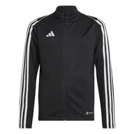 Bluzy dla chłopców - Dziecięca Bluza ADIDAS TIRO23L TR JKTY HS3522 – Czarny - miniaturka - grafika 1