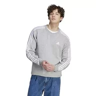 Bluzy męskie - adidas Bluza męska, Średni szary wrzos, L - miniaturka - grafika 1
