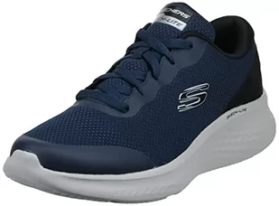 Skechers Męskie trampki NVBK 232591, granatowa siatka/Duraleather/Trim, 8,5 UK - Trampki męskie - miniaturka - grafika 1