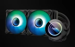 Chłodzenie wodne komputera Darkflash DX240 V2.6 ARGB 2x 120x120 (Czarny) - Tuning komputera - akcesoria - miniaturka - grafika 7