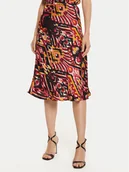 Spódnice - Morgan Spódnica midi 242-JOMO.F Kolorowy Regular Fit - miniaturka - grafika 1