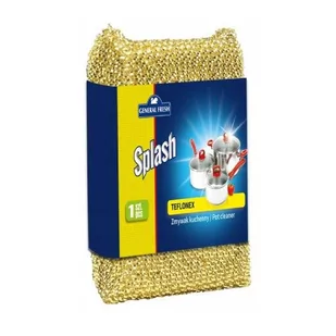 General Fresh Zmywak do teflonu srebrny 1 szt. - Ściereczki, gąbki, czyściki - miniaturka - grafika 1