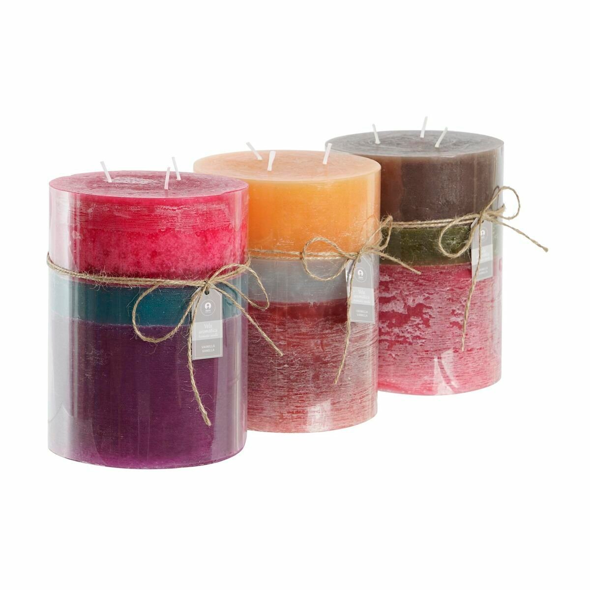 Świeca DKD Home Decor (3) (3 sztuki)