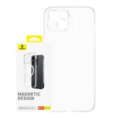 Etui i futerały do telefonów - Magnetyczne Etui na telefon iPhone 15 Plus Baseus OS-Lucent Series (Przezroczysty) - miniaturka - grafika 1