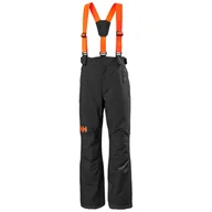 Spodnie narciarskie - Helly Hansen No Limits, spodnie narciarskie, juniorskie, czarne - miniaturka - grafika 1