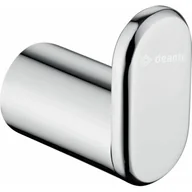 Wieszaki łazienkowe - Deante Round Haczyk pojedynczy Chrom ADR 0111 - miniaturka - grafika 1