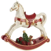 Ozdoby bożonarodzeniowe - Figura Koń Na Biegunach Winter Collage Accessories Villeroy & Boch - miniaturka - grafika 1