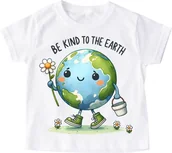 Koszulki dla dziewczynek - koszulka NA DZIEŃ ZIEMI DLA DZIECKA DZIEŃ ZIEMIA6 - miniaturka - grafika 1