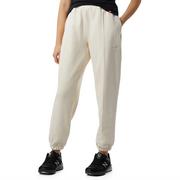 Spodnie damskie - Spodnie New Balance WP23553GIE - beżowe - miniaturka - grafika 1