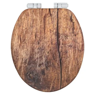Deska sedesowa wolnoopadająca 37 x 43 cm Rustic – Wenko - Deski sedesowe - miniaturka - grafika 1