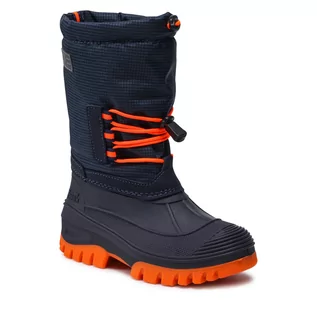 Buty dla dziewczynek - Śniegowce CMP - Ahto Wp 3Q49574J B.Blue/Orange 18ND - grafika 1