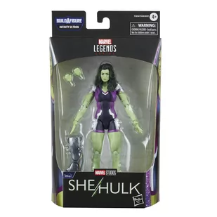 Hasbro, Marvel, figurka kolekcjonerska Avengers Legends, She-Hulk, BAF Infinity Ultron, 15 cm - Figurki dla dzieci - miniaturka - grafika 1