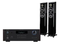 Zestawy stereo - Rotel RA-1592 MkII (czarny) + Vela FS408.2 (czarny) - miniaturka - grafika 1