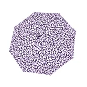 Parasole - Parasol damski Doppler Fiber Magic Leaves Indigo automatyczny składany - miniaturka - grafika 1
