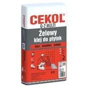 Kleje i inne preparaty budowlane - Cekol Żelowy klej do płytek Q-2 MULTI 20 kg - miniaturka - grafika 1