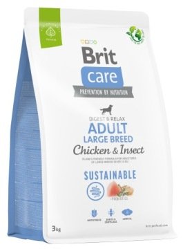 Brit Care Dog Sustainable Adult Chicken Insect 3kg