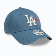 Czapki damskie - Czapka z daszkiem damska New Era Denim Icon 9Forty Los Angeles Dodgers navy WYSYŁKA W 24H 30 DNI NA ZWROT - miniaturka - grafika 1