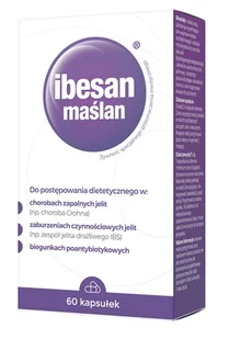 Natur Produkt PHARMA SP. Z O.O. Ibesan maślan 60 kapsułek 3802241 - Układ pokarmowy - miniaturka - grafika 1