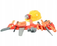 Mały majsterkowicz - PAS NARZĘDZIAMI KASK NARZĘDZIA DLA DZIECI ZŁOTA RĄCZKA MAJSTERKOWICZ ZESTAW - miniaturka - grafika 1