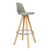 Taborety i hokery - Hoker Nord szary - miniaturka - grafika 1